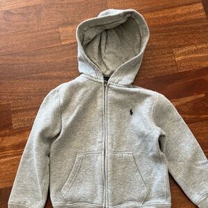 Polo by Ralph Lauren Light Gray Kids Hoodie